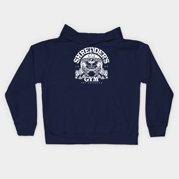 Shredder's Gym Kids Hoodie by BiggStankDogg